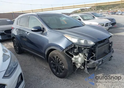 2019 Kia Sportage Ex z USA, uszkodzony, nr VIN KNDPN3AC2K7527459